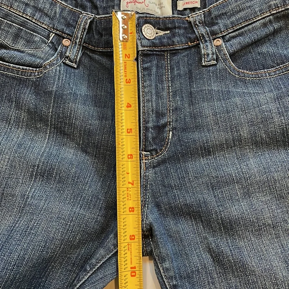Old Navy Girlfriend, classic rise, flare stretch jeans Girls size 12 plus